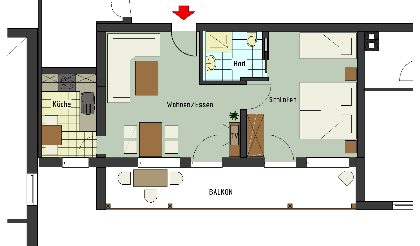Ferienwohnung 2 - Ferienwohnungen Greilhuber - Giessnerhof